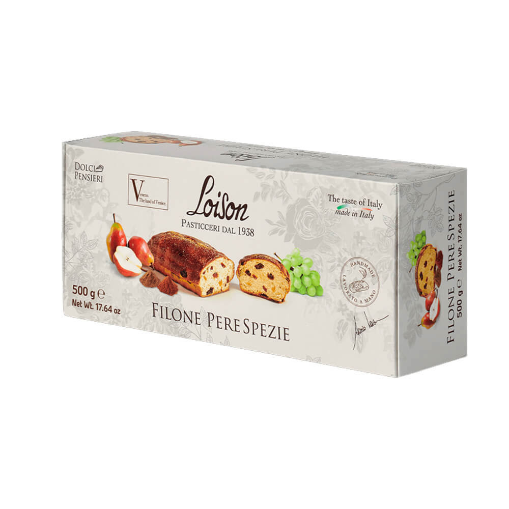 Loison Candied Pear & Spices Filone 500g